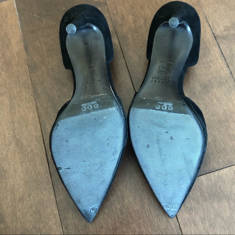 Stuart Weitzman For Scoop Black Suede D’orsay 7 - image 8